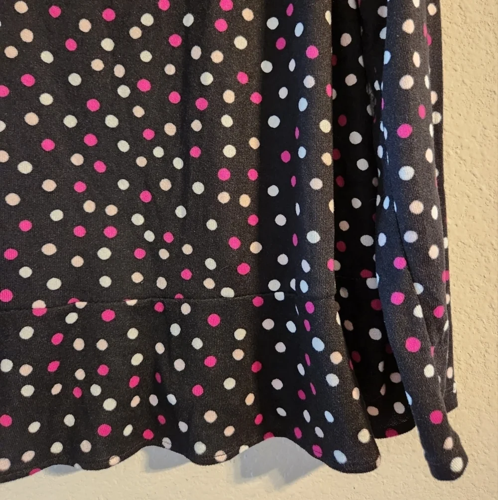 Kate Spade Black Polka Dot Sweater size medium